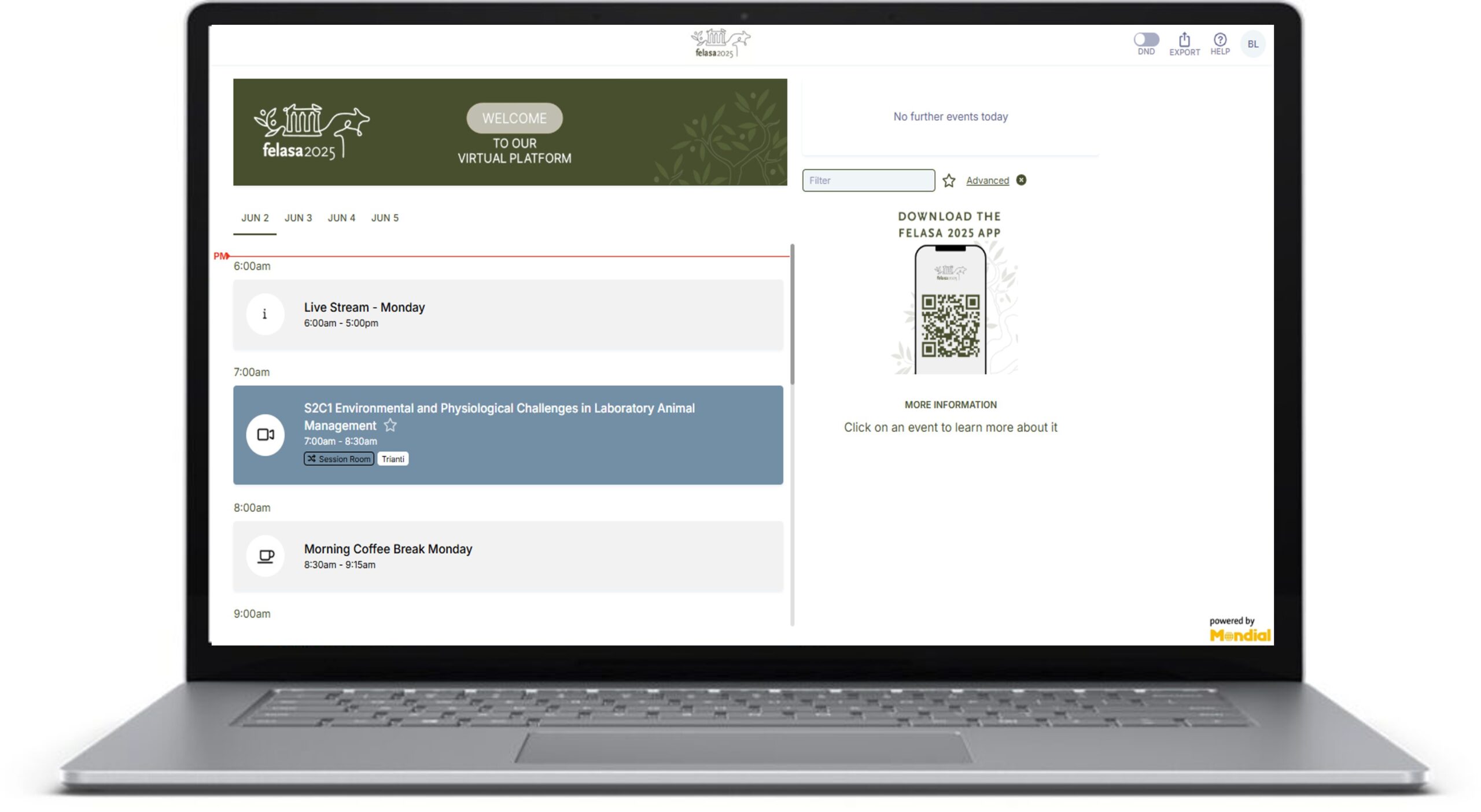 Virtual Platform screenshot